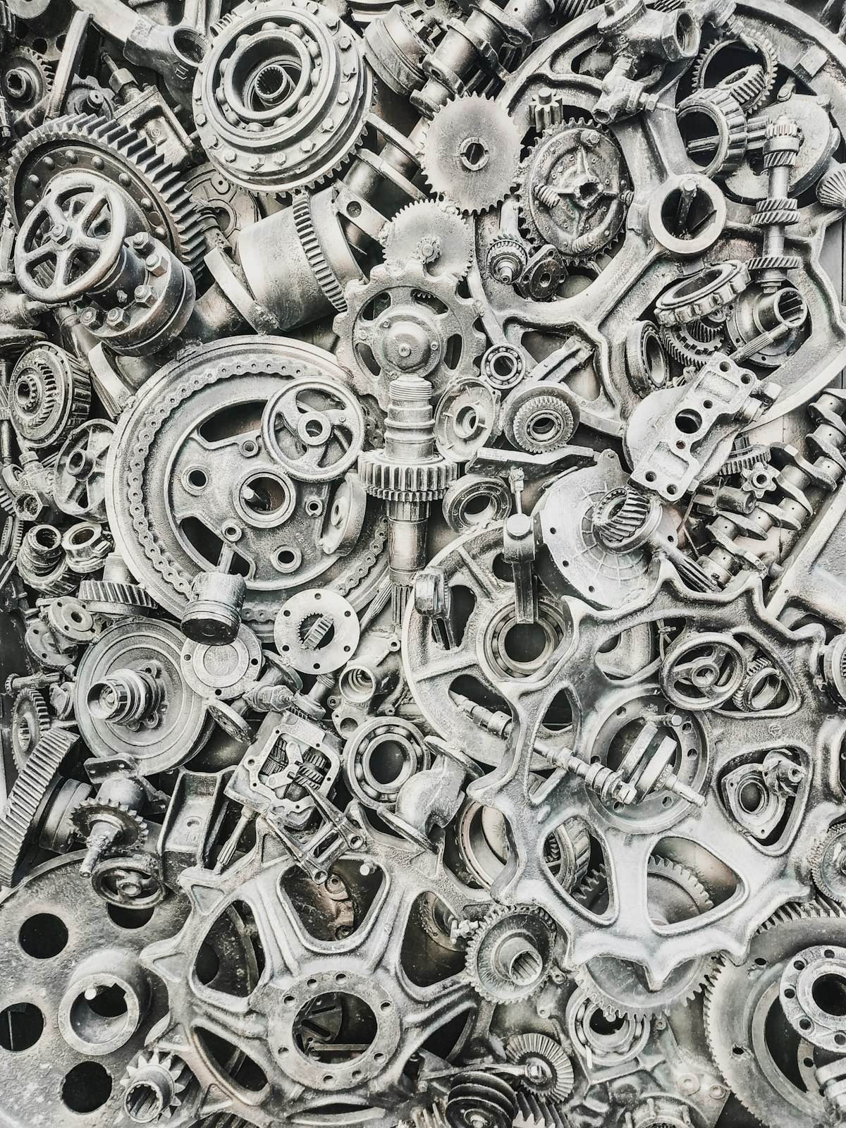 Assorted machine parts